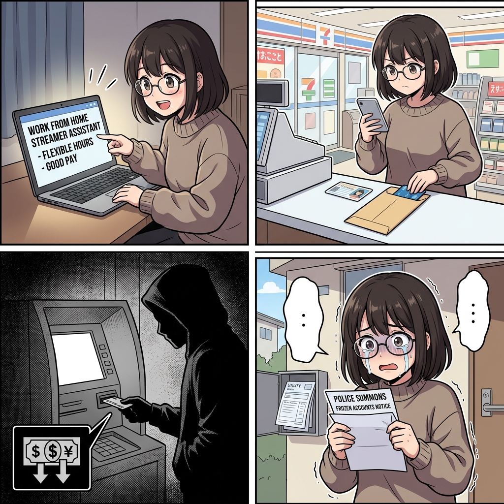 打工詐騙漫畫